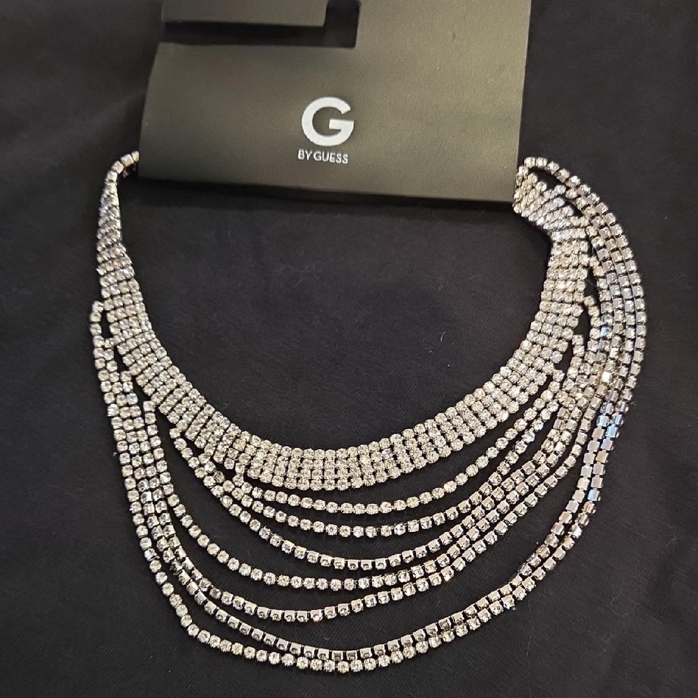 Guess Shimmering Silver Jewelry